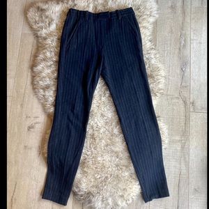 Isabel Marant Wool Striped Trousers